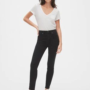 Gap True Skinny Black Jeans